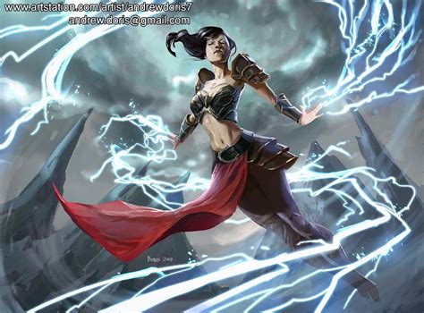 Storm witch archer